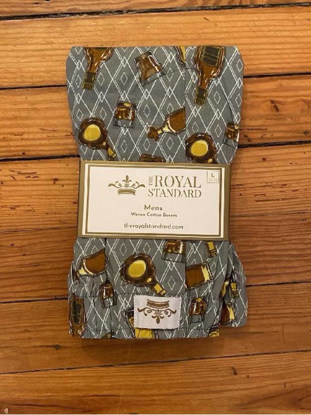Royal standard “on the rocks” boxer shorts LARGE